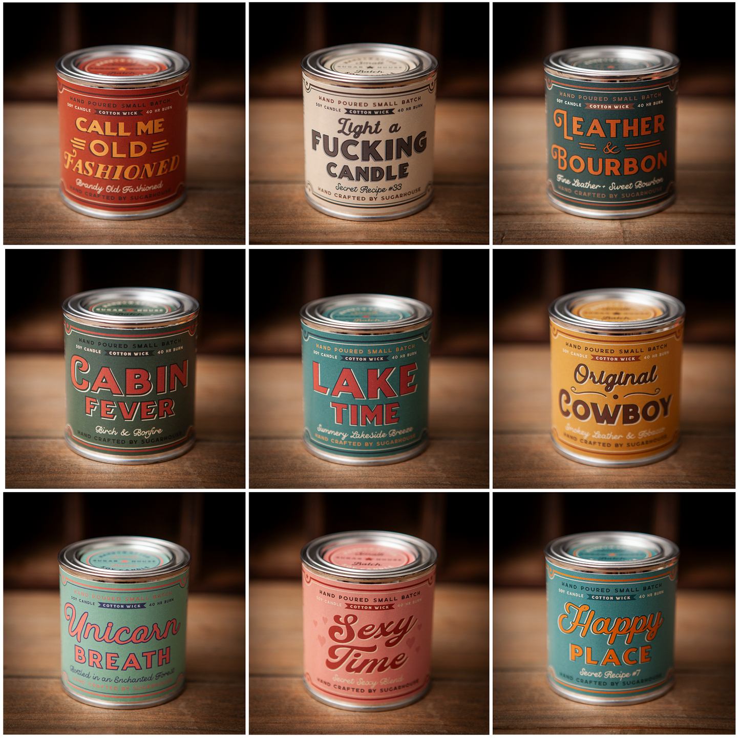 Call Me Old Fashioned Soy Soy Paint Can Candle