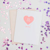 Big Love For You - Friendship Letterpress Greeting Card