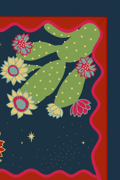 Cactus Bloom Wild Rag