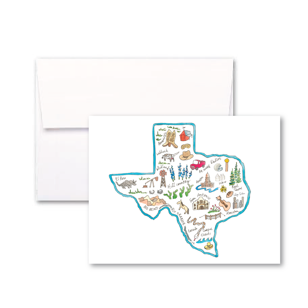 Texas State Icons: Boxed set of 8