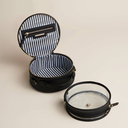 Nomad Round Travel Case - Black