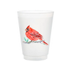 Cardinal Frosted Cups | Set of 6