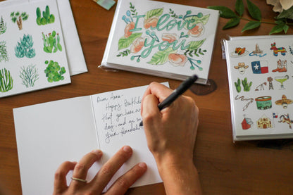 Three Cows: Boxed set of 8