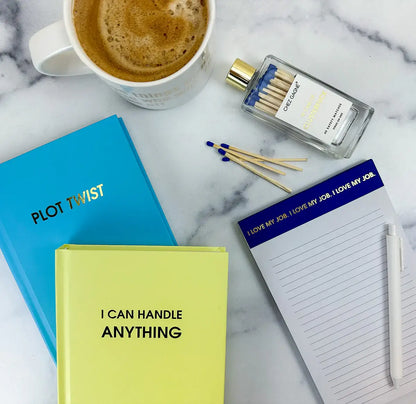 I Love My Job - Lined Notepad