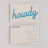 Howdy Postcards:  Black / Individual