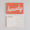 Howdy Postcards:  Black / Individual