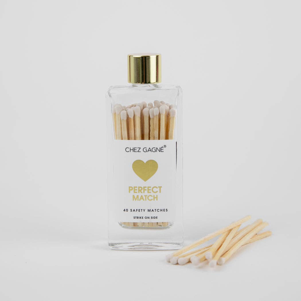 Perfect Match - Glass Bottle Safety Matches