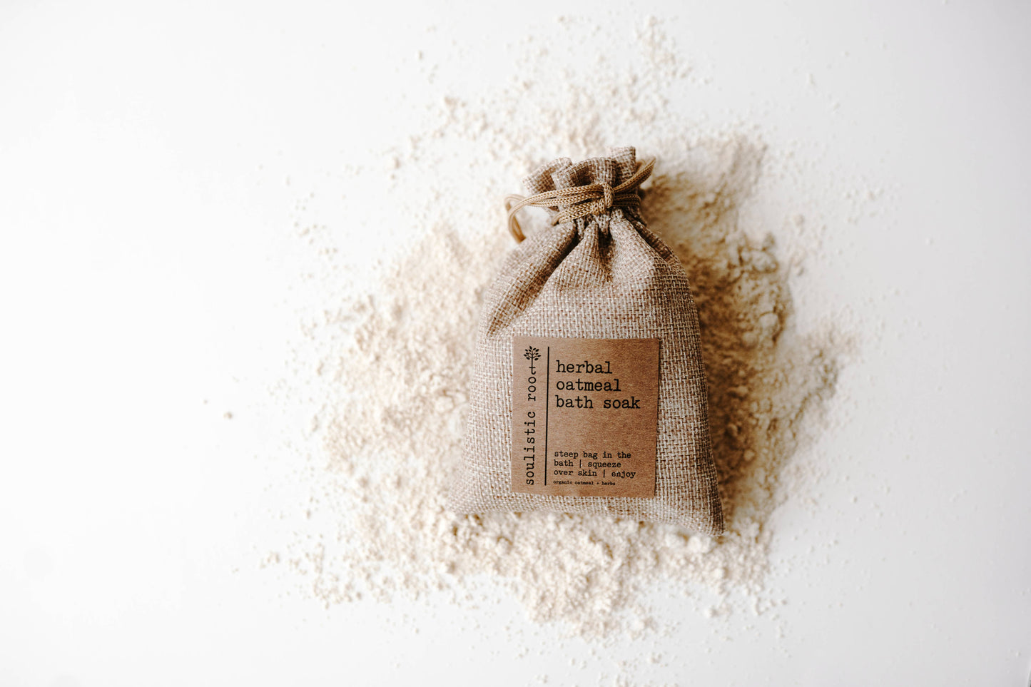 Herbal Oatmeal Bath Soak | Bath Tea- Lavender Rose Chamomile: Chamomile