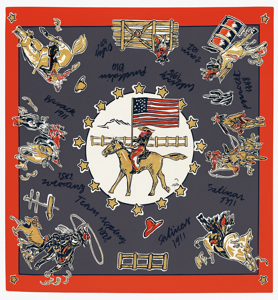 Rodeo Days Shorty Wild Rag