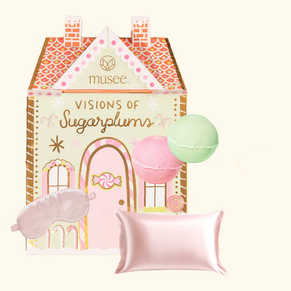 Visions of Sugarplums Bath Balm & Eye Mask Set