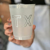 TX Silver Foil Shatterproof Cups