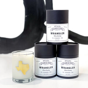 WRANGLER COCKTAIL GLASS CANDLE