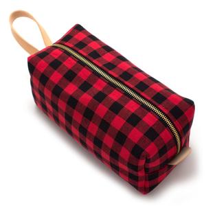 Buffalo Check Dopp Kit