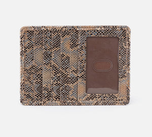 HOBO Metallic Snake Travel Wallet and Card Case