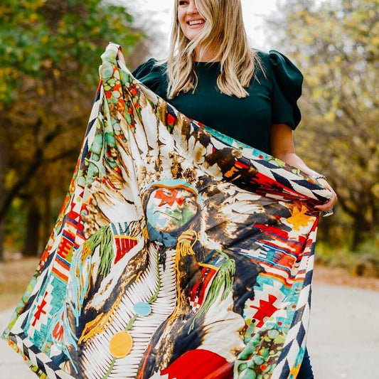MisCHIEFious Silk Scarf - The Fort - TX