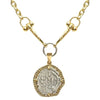 Gold Molat Roman Coin Necklace