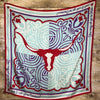Cowtown Experience Silk Scarf - The Fort - TX