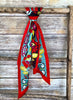 Fiore Silk Twilly Scarf - The Fort - TX
