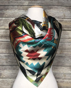MisCHIEFious Silk Scarf - The Fort - TX