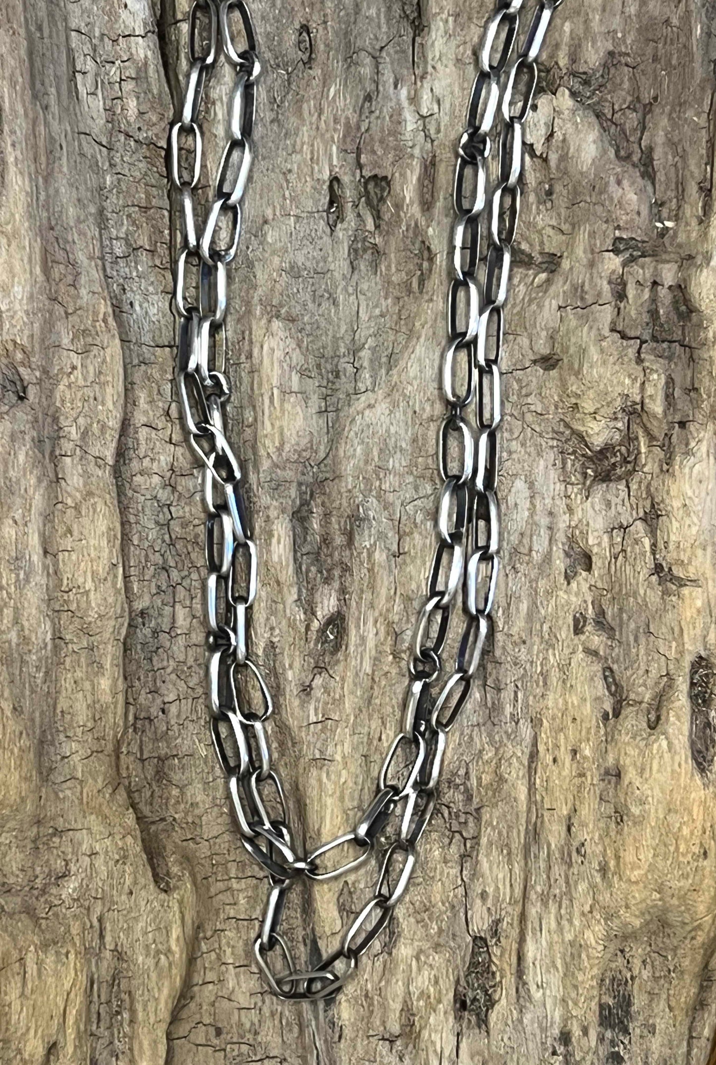 Sterling Silver Handmade Navajo Chain