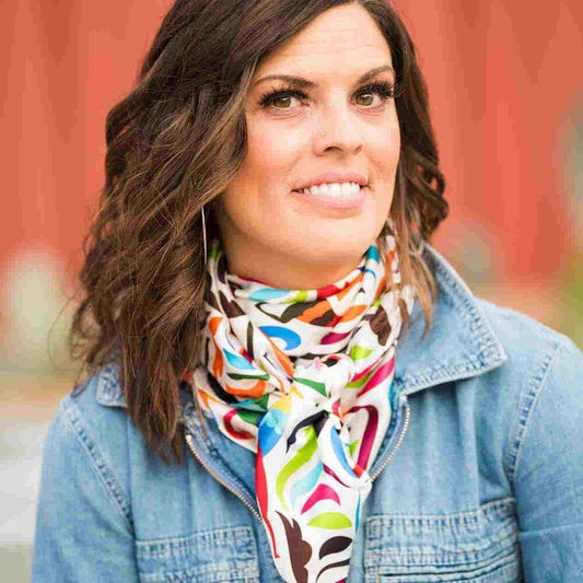 Otomi Spring Silk Scarf - The Fort - TX