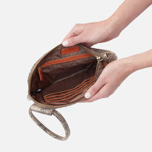 HOBO Metallic Snake Wristlet