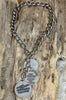 Vintage Chanel Chain with Equestrian Medals Silver