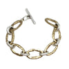 Catena Hammered Link Bracelet