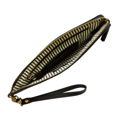 Classic Black Travel Wallet