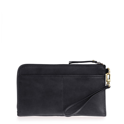 Classic Black Travel Wallet